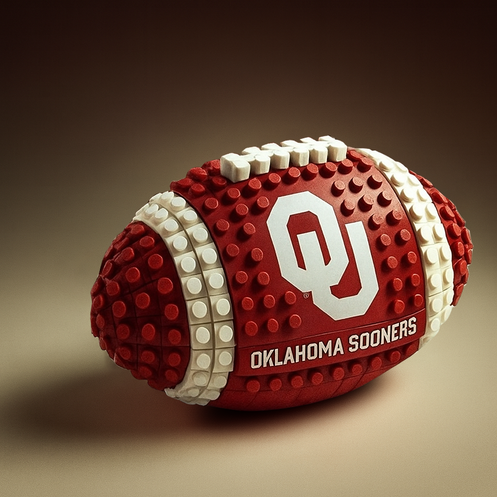 NCAA Team Building Block Football Set DDT CTND