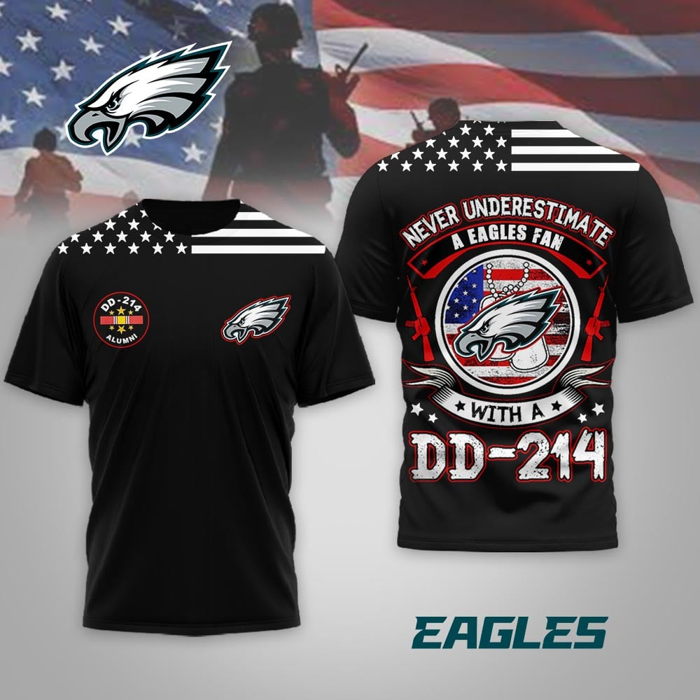 PE Premium NFL DD-214 Alumni 3D Shirt DDT NTL