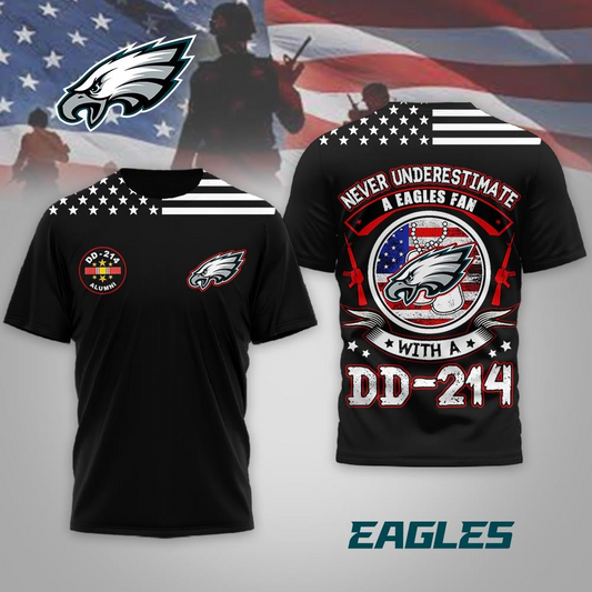 PE Premium NFL DD-214 Alumni 3D Shirt DDT NTL