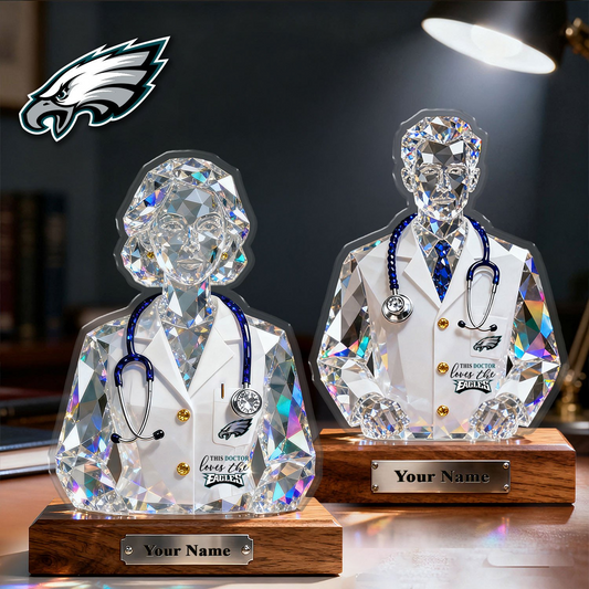 PE Premium NFL Doctor Crystal Style Desktop Ornament DDT 101125 HLPHUONG