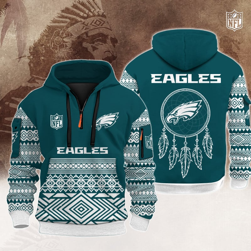 PE Premium NFL Native American Hoodie DDT HLPHUONG