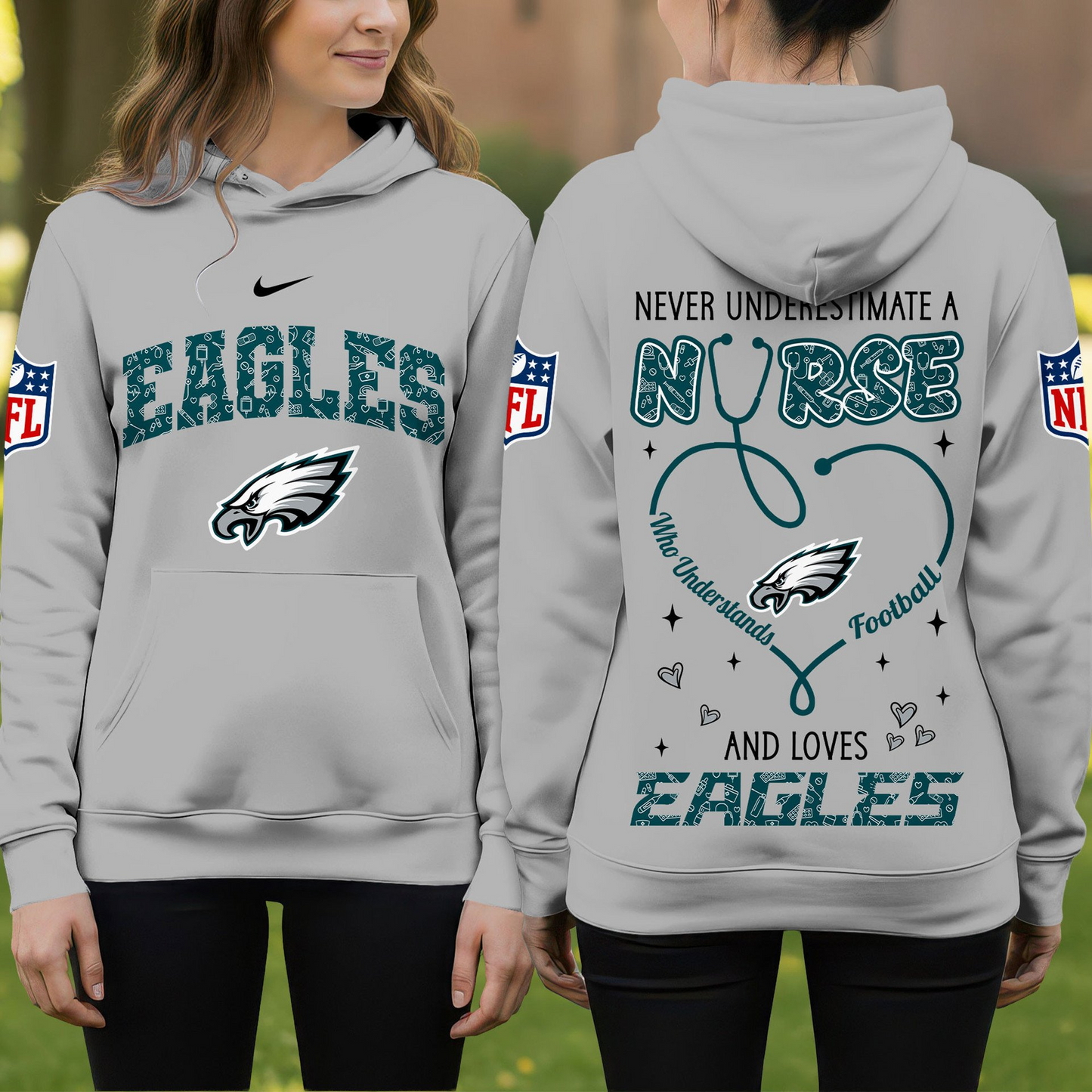 PE Premium NFL Nurse Pride Hoodie DDT 101125 HLPHUONG