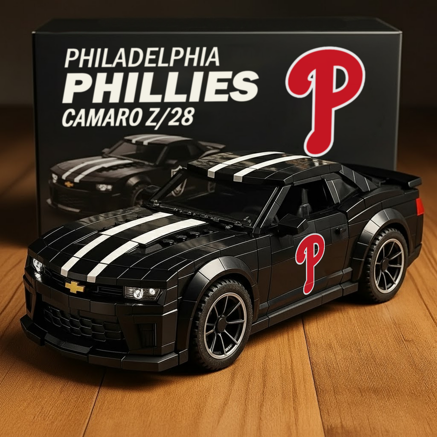 PHI x MLB Baseball Team Camaro Z28 1511 DatND DVT