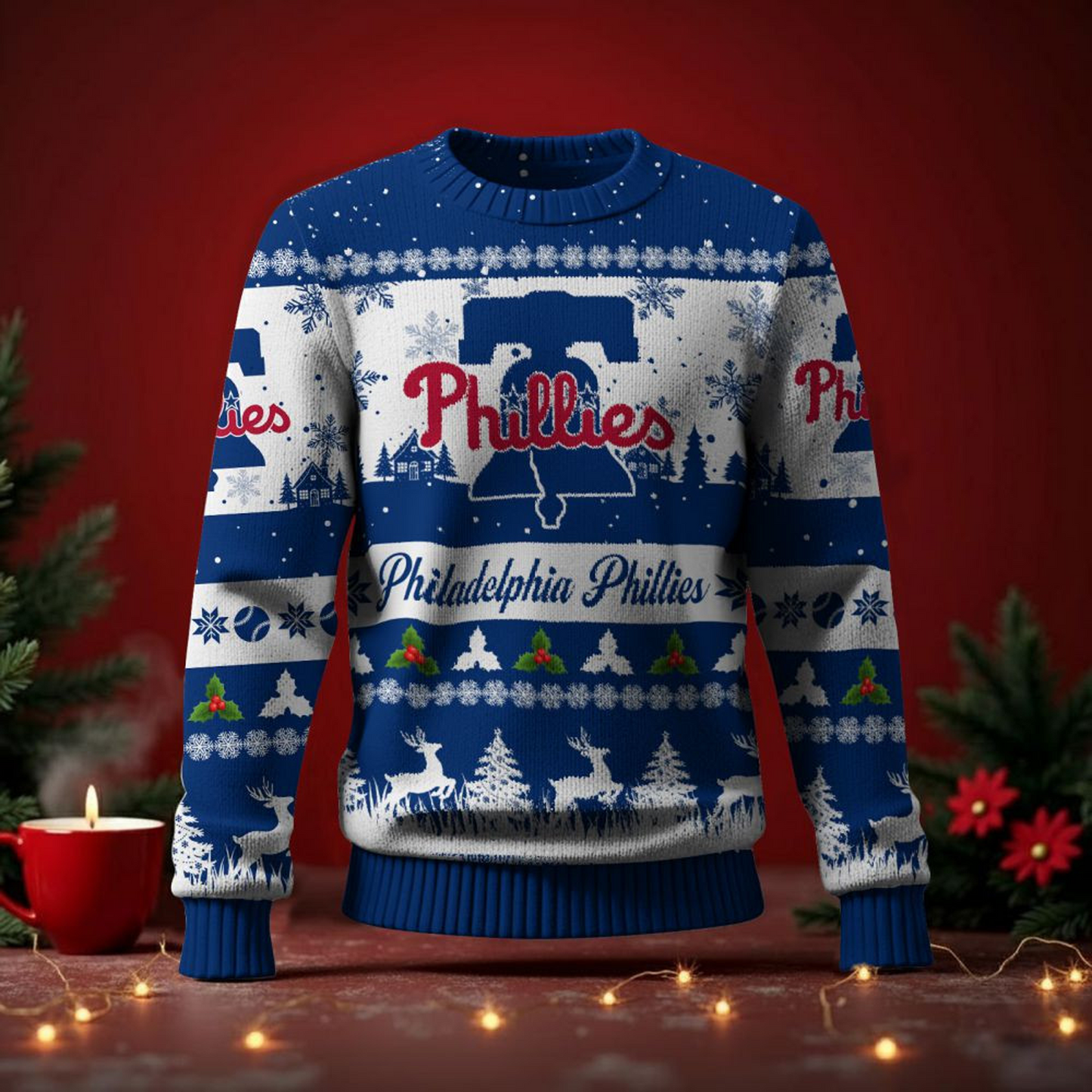 PHI x MLB Ugly Sweater 2025 DATND TANTD
