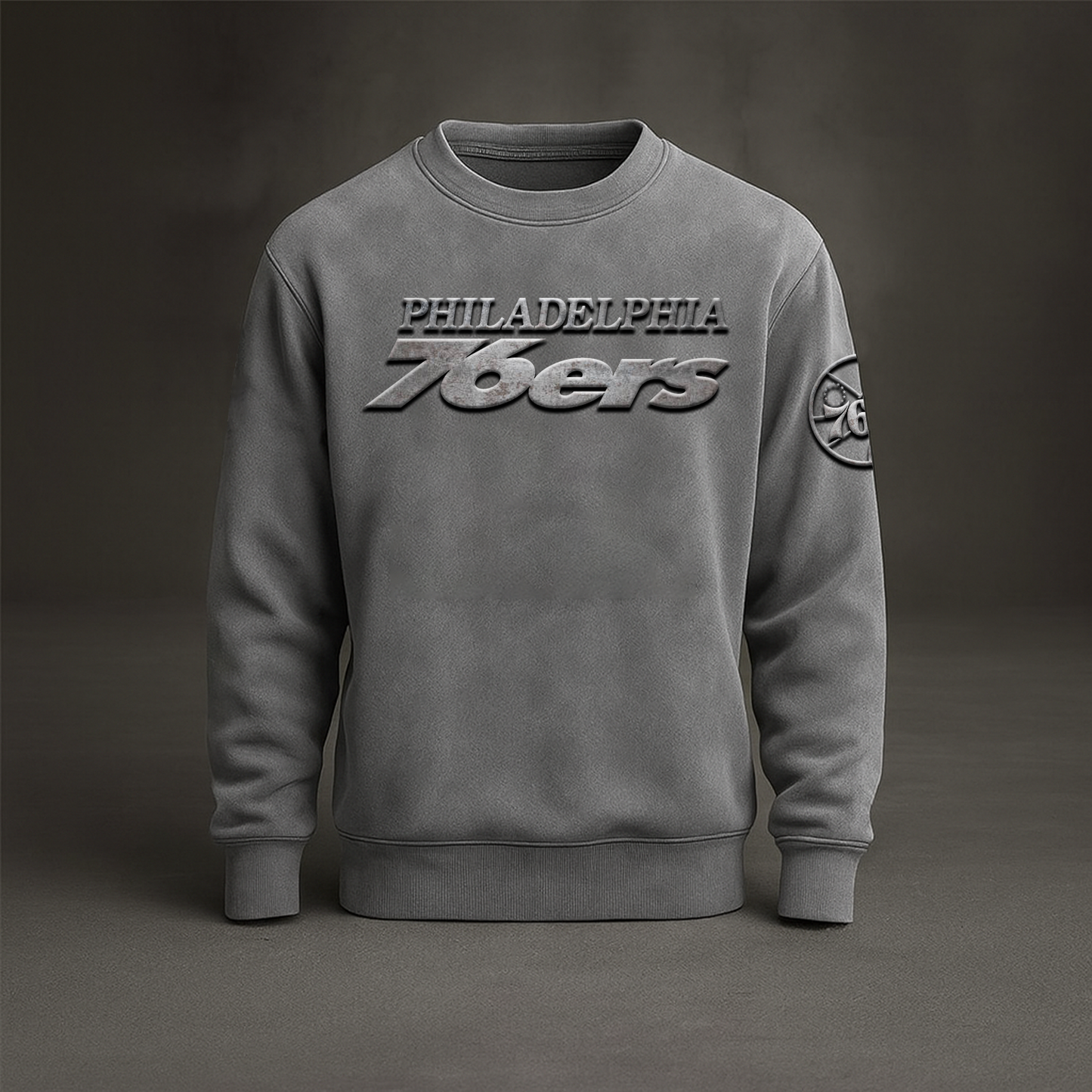 PHI x NBA Embossed Sweat Shirt DATND TANTD