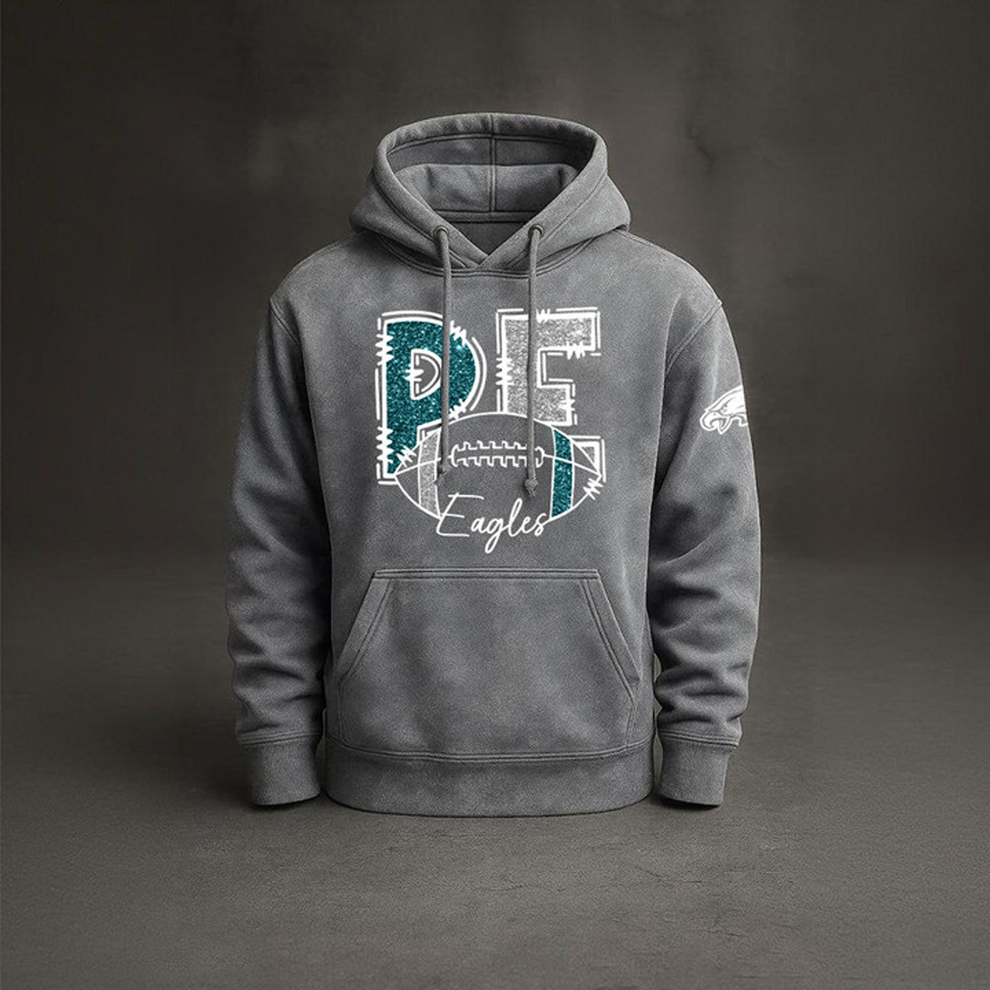 PHI x NFL Embossed Hoodie DatND THUONGNH