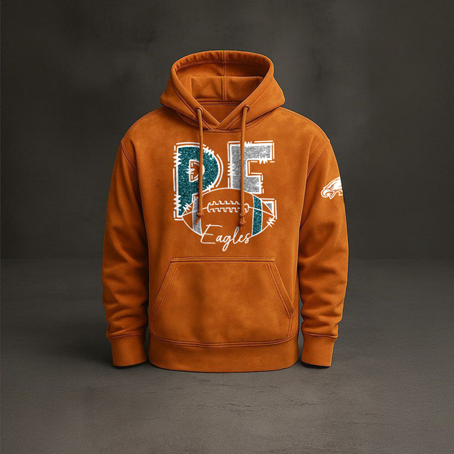 PHI x NFL Embossed Hoodie DatND THUONGNH