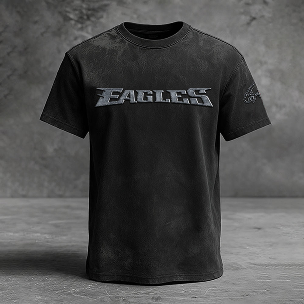 PHI x NFL Embossed Tshirt DATND TANTD