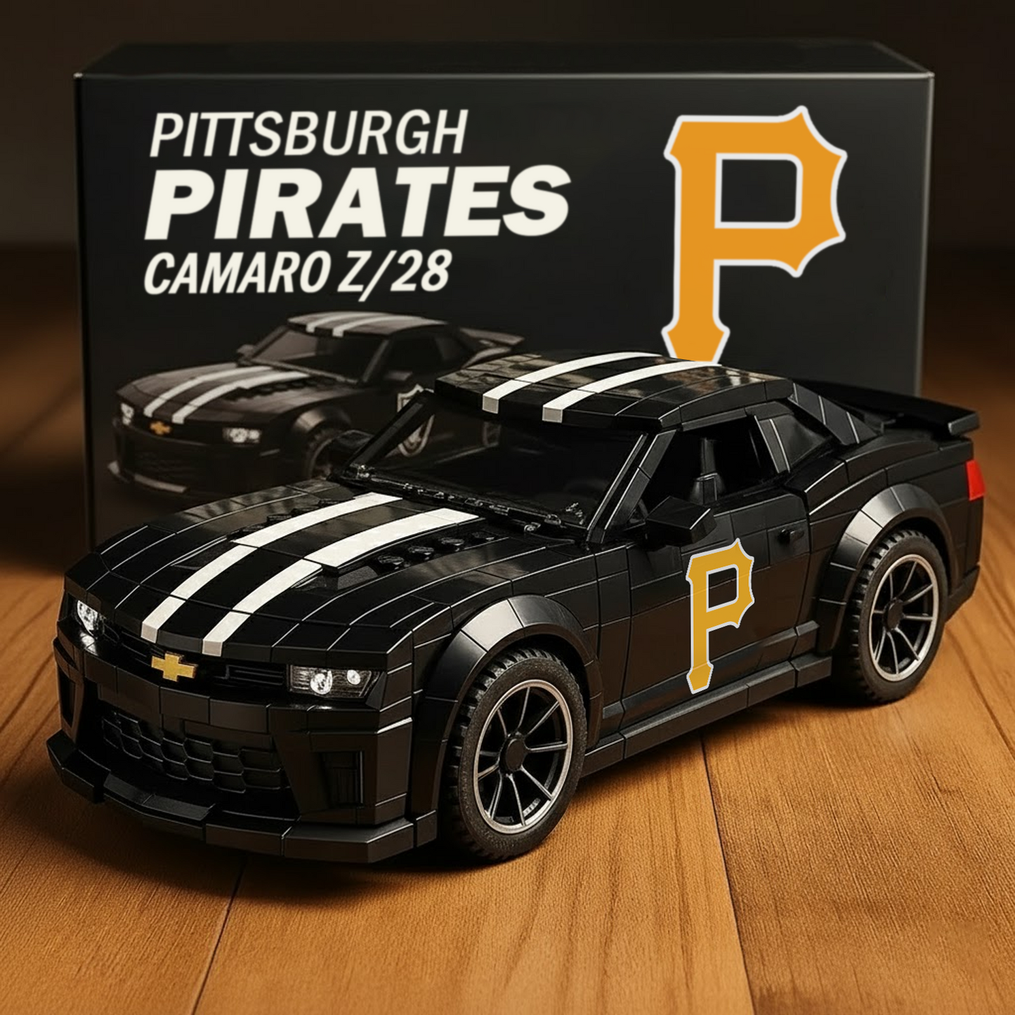 PIT x MLB Baseball Team Camaro Z28 1511 DatND DVT