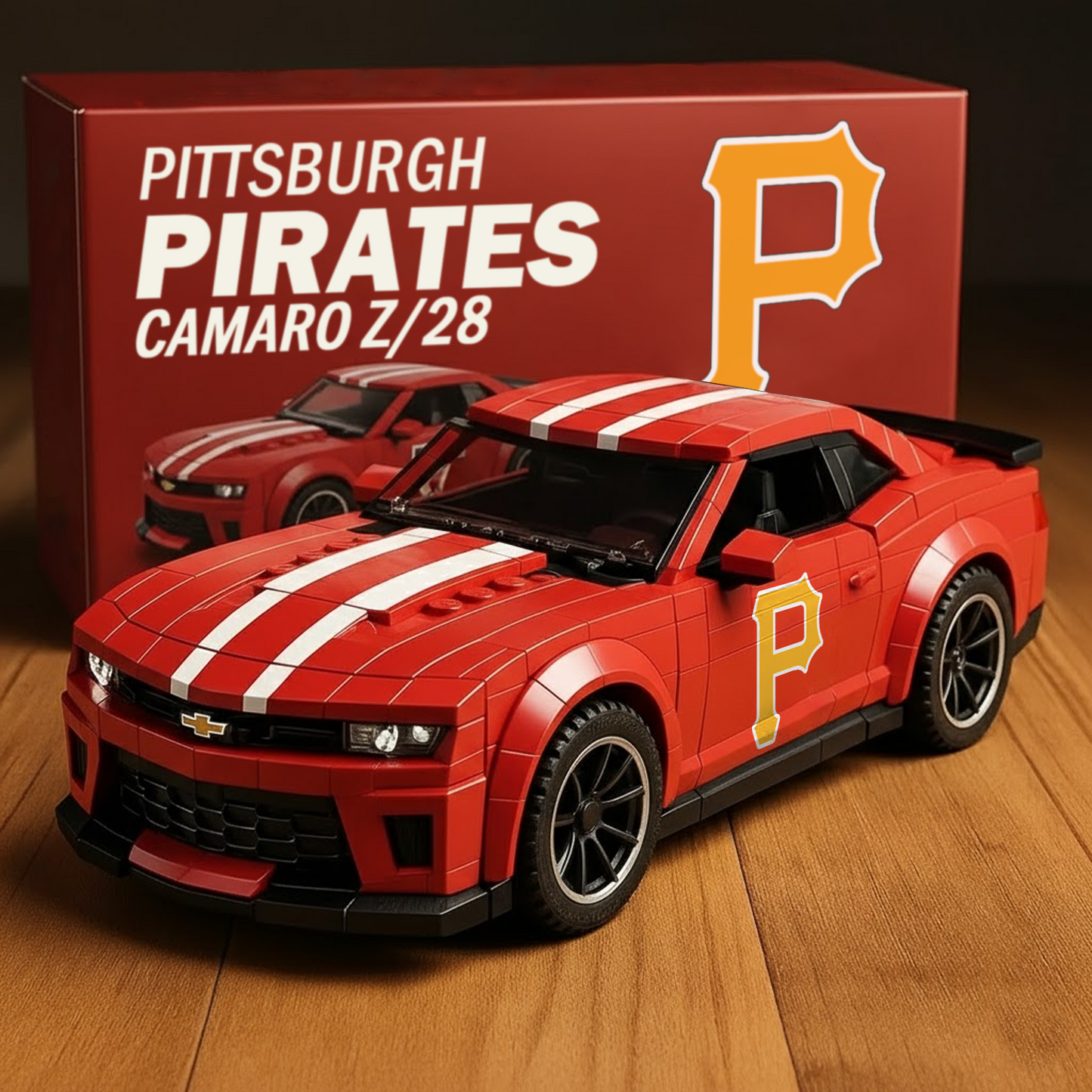 PIT x MLB Baseball Team Camaro Z28 1511 DatND DVT