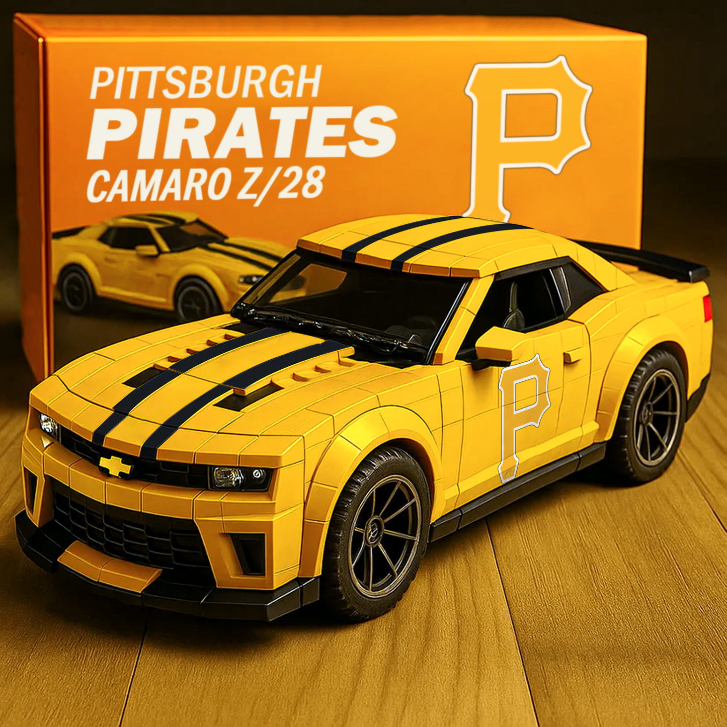 PIT x MLB Baseball Team Camaro Z28 1511 DatND DVT