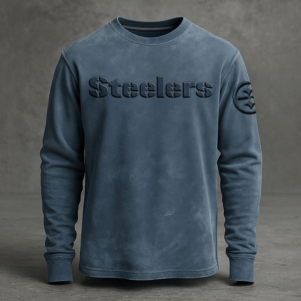 PIT x NFL Embossed SweatShirt DATND TANTD
