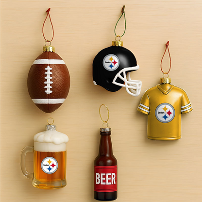 PIT x NFL Football Combo Set 5 Acrylic Ornament For Home Decor DatND DVT