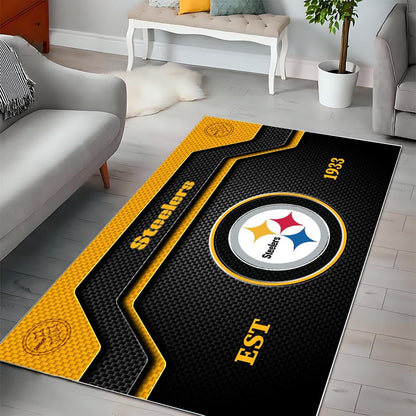 PIT x NFL Modern Sports Living Room Rug DatND DVT