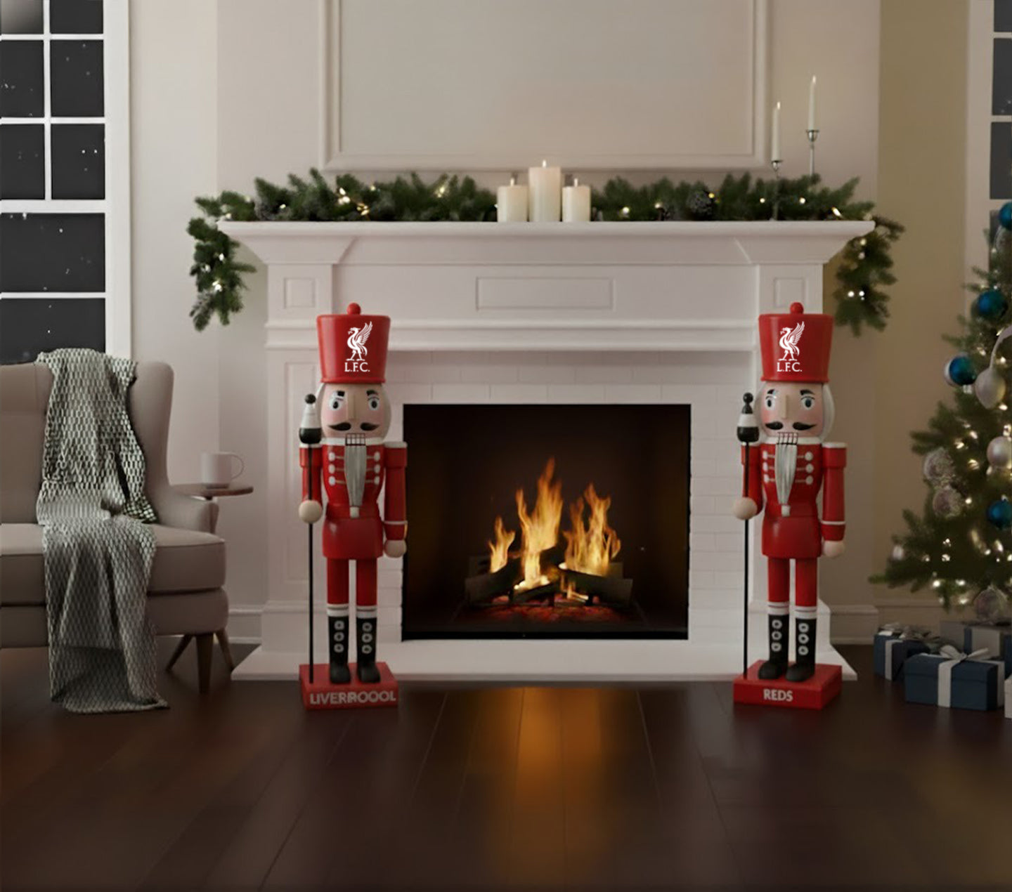 PREMIUM EPL X LIV Team Nutcracker Decoration NDT NHM