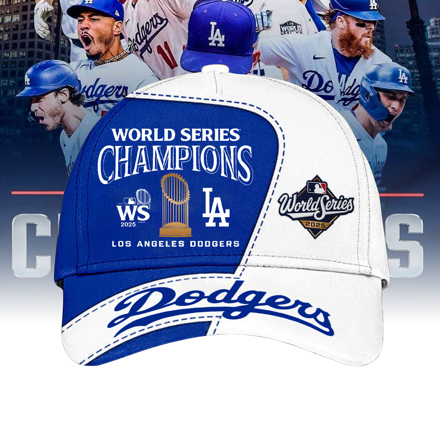 PREMIUM MLB X LAD - National League Champions 2025 CLASSIC CAP V1 NDT TDT