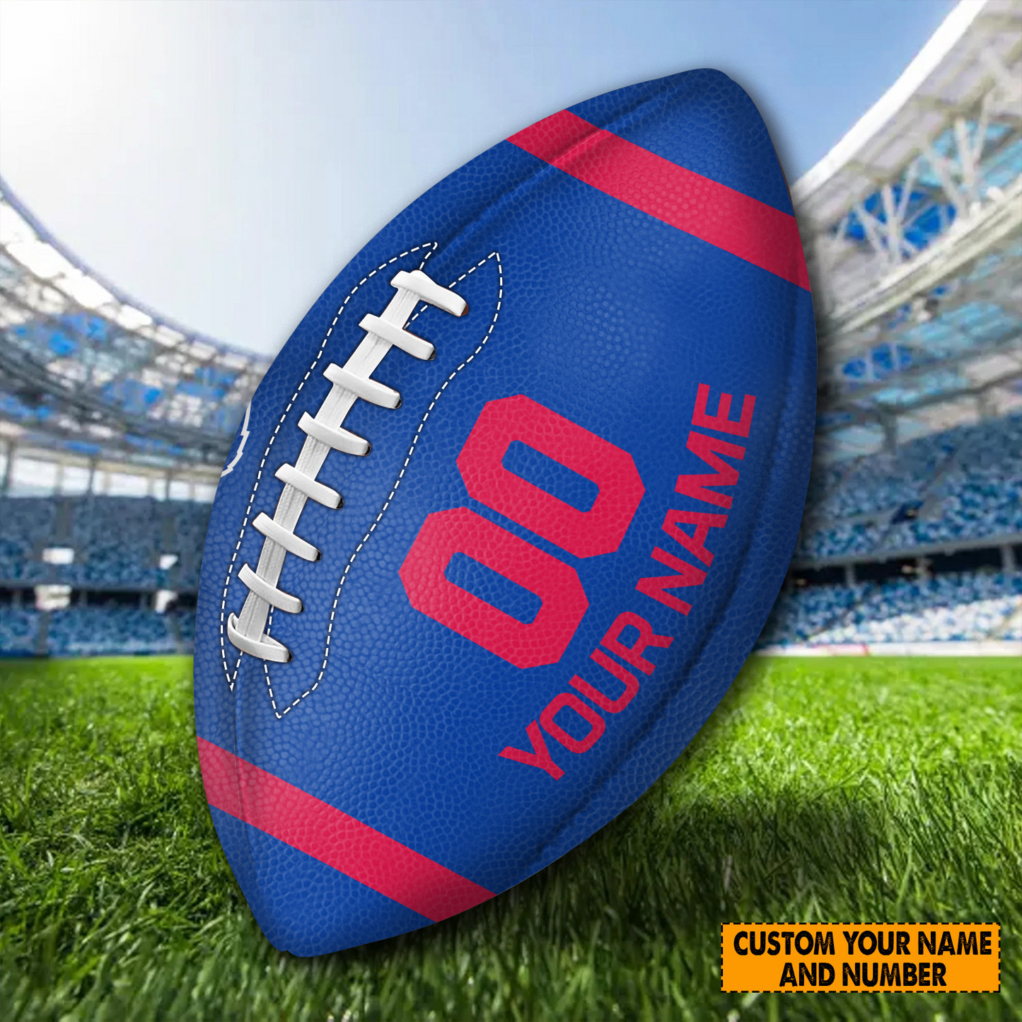 PREMIUM NFL X Buf Personalized Rugby Ball For Fan - Limited Edition NDT TDT