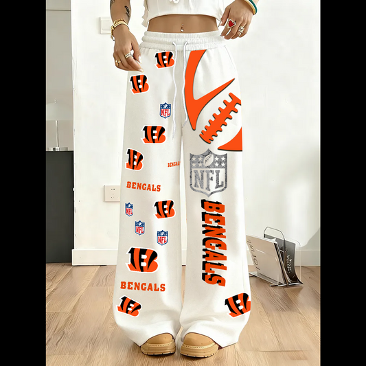 PREMIUM NFL X CIN 3D Casual Graphic Sweatpants NDT TDT