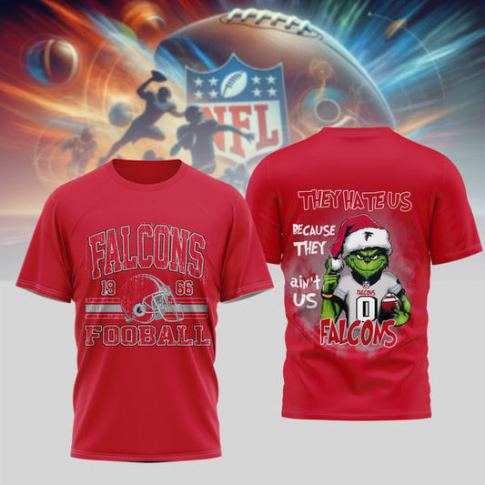 PREMIUM NFL X FAL GRINCH 3D SHIRT NDT NHM