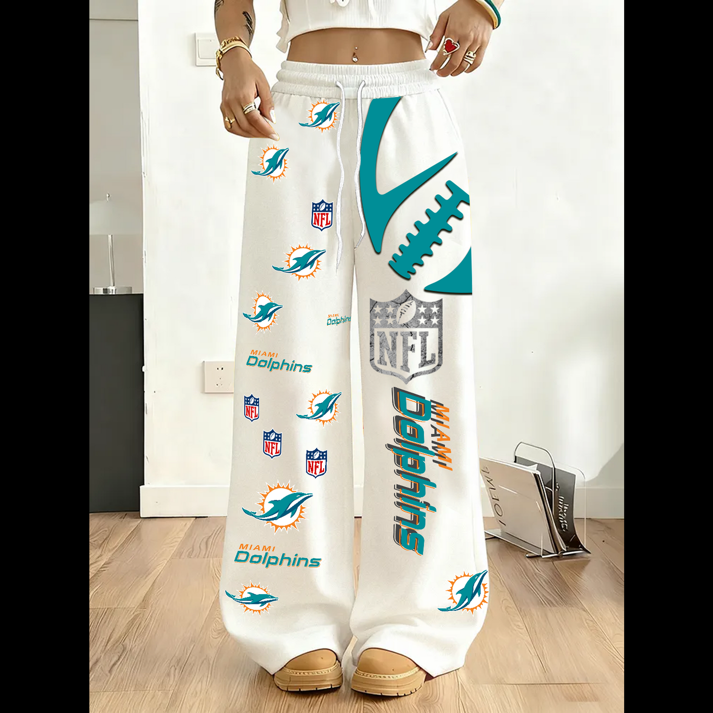 PREMIUM NFL X MIA 3D Casual Graphic Sweatpants NDT TDT