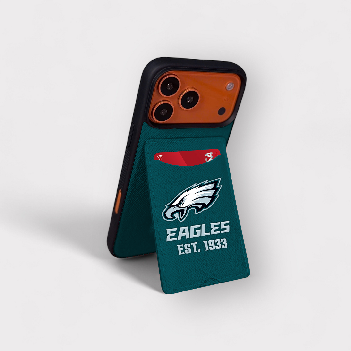 PREMIUM NFL X PHI Wallet IPhone SERI 17 STANDCARD Case NDT TDT