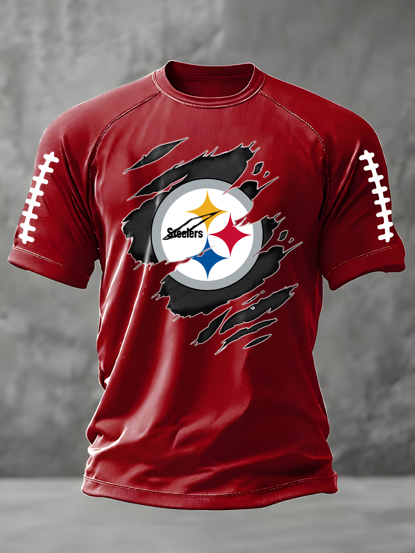 PREMIUM NFL X PS Freedom American Flag Print Casual T-Shirt NDT HLP