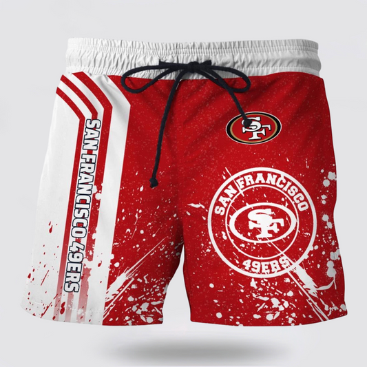 PREMIUM NFL X SF Short Pants For Men Gifts FOR BIG FAN 2025 NDT TDT 25