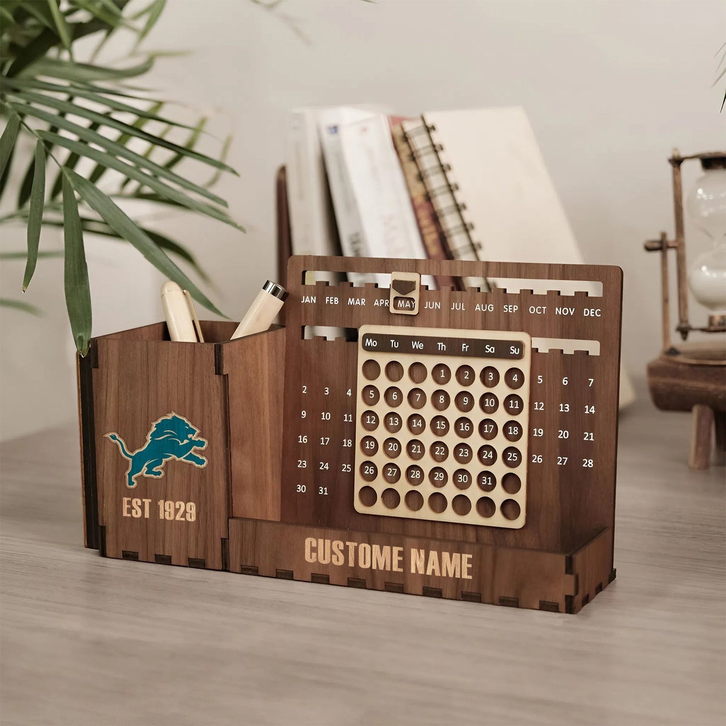 PREMIUM PERPETUAl DESK CALENDAR 2026 X DET GIFT FOR FAN NDT NHM
