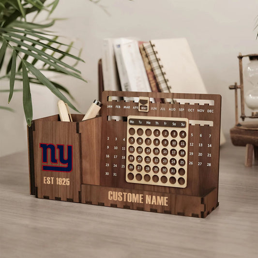 PREMIUM PERPETUAl DESK CALENDAR 2026 X NYG GIFT FOR FAN NDT NHM