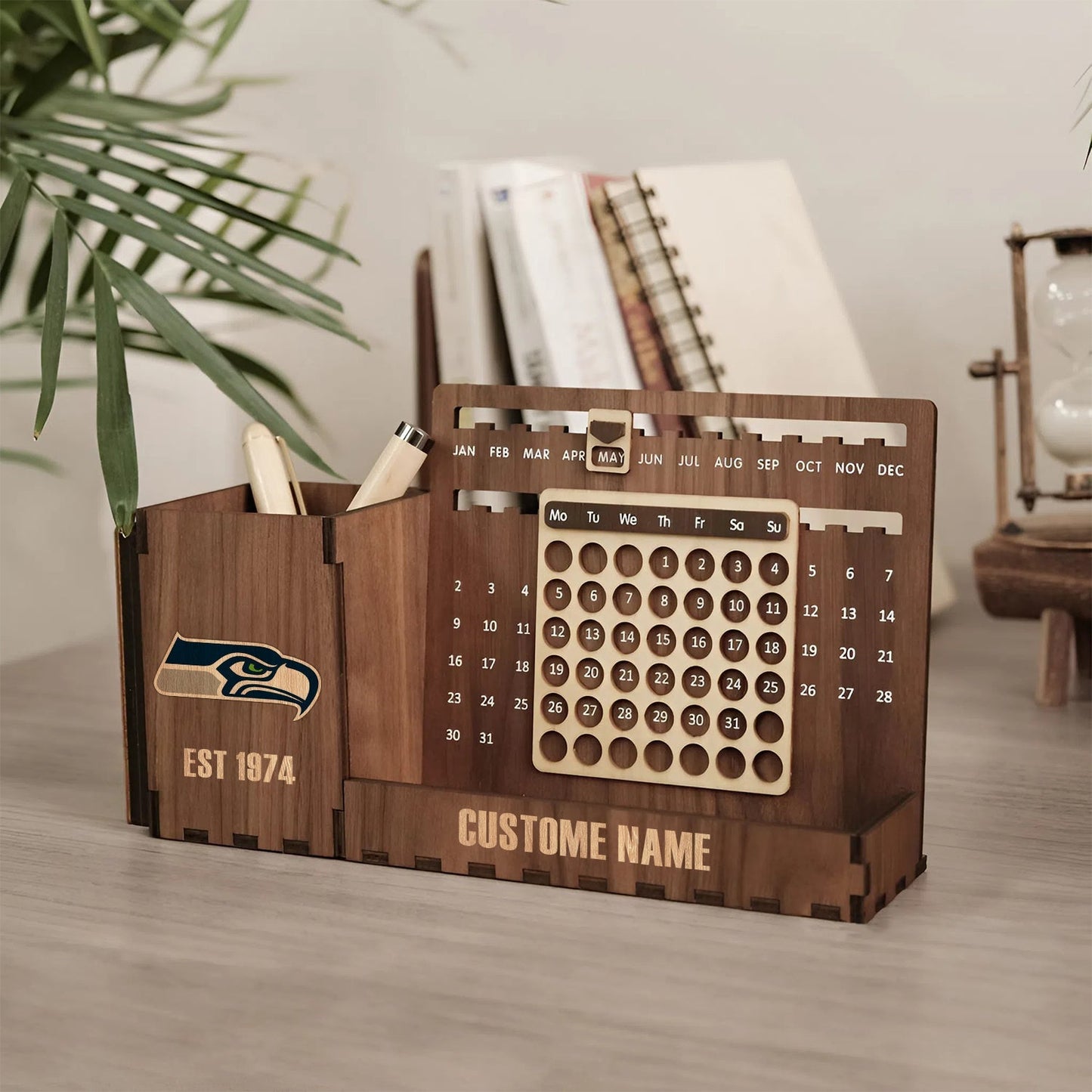 PREMIUM PERPETUAl DESK CALENDAR 2026 X SEA GIFT FOR FAN NDT NHM