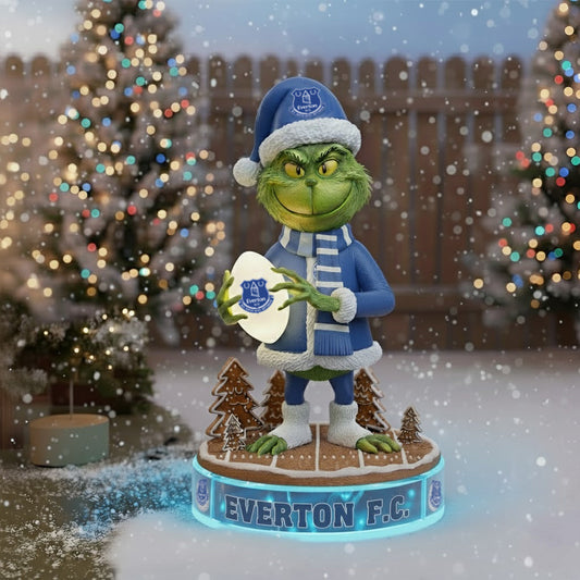 PREMIUM EPL X EVE Holiday Spirit Collectible Grinch Statue led light NDT NHM 111125