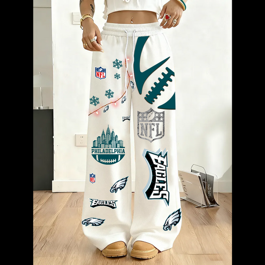 PREMIUM NFL X PHI 3D Casual Graphic Sweatpants V3 NDT TDT 101125