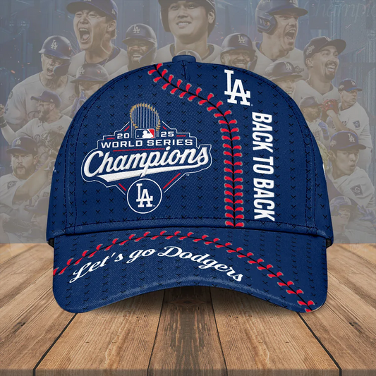 PREMIUM MLB X LAD Ÿ?? National League Champions 2025 CLASSIC CAP V03 NDT NHM 041125