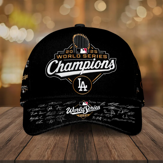 PREMIUM MLB X LAD Ÿ?? National League Champions 2025 CLASSIC CAP V05 NDT NHM 04112