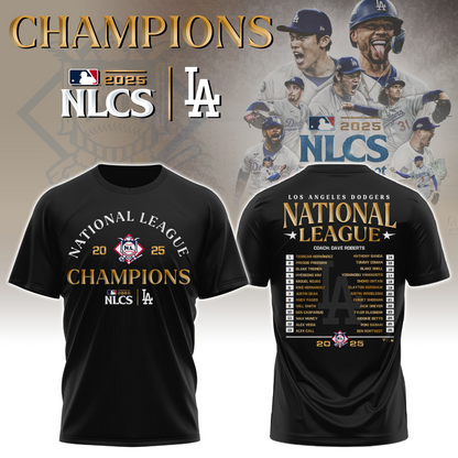 PREMIUM MLB X LAD  Ÿ?? National League Champions 2025 Shirt NDT NHM V2 041125