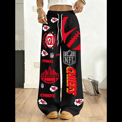 PREMIUM NFL X KCC 3D Casual Graphic Sweatpants V2  NDT TDT