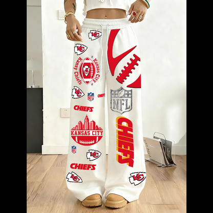 PREMIUM NFL X KCC 3D Casual Graphic Sweatpants V2  NDT TDT