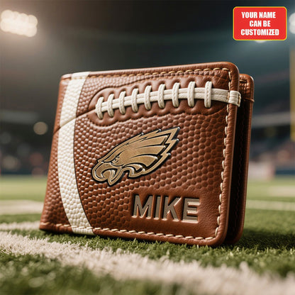 PREMIUM NFL X PHI Custom Creative American Football Design Wallet 2025 NDT NHM 081125