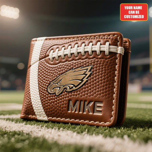 PREMIUM NFL X PHI Custom Creative American Football Design Wallet 2025 NDT NHM 081125