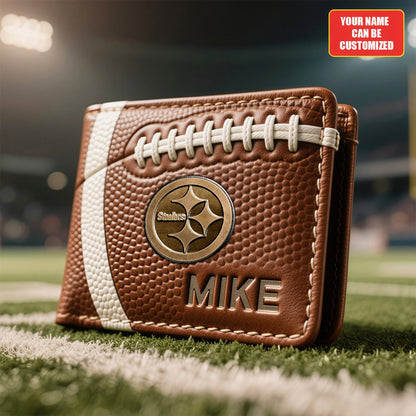 PREMIUM NFL X PIT Custom Creative American Football Design Wallet 2025 NDT NHM 081125