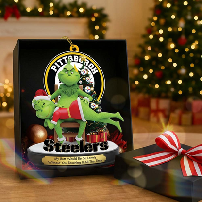 PS Premium NFL x Grinch Acrylic Ornament DDT NTL