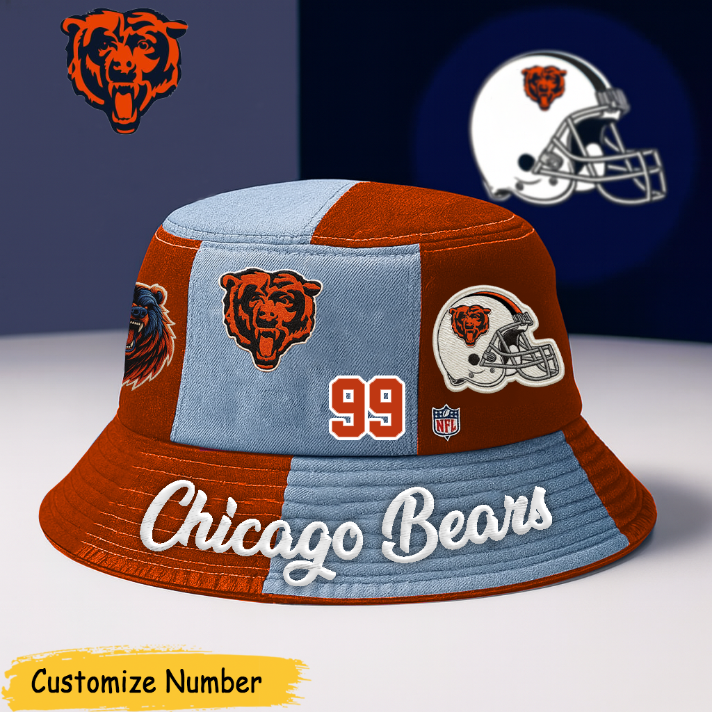 Personalized CHI Premium NFL Bucket Hat DDT CTND