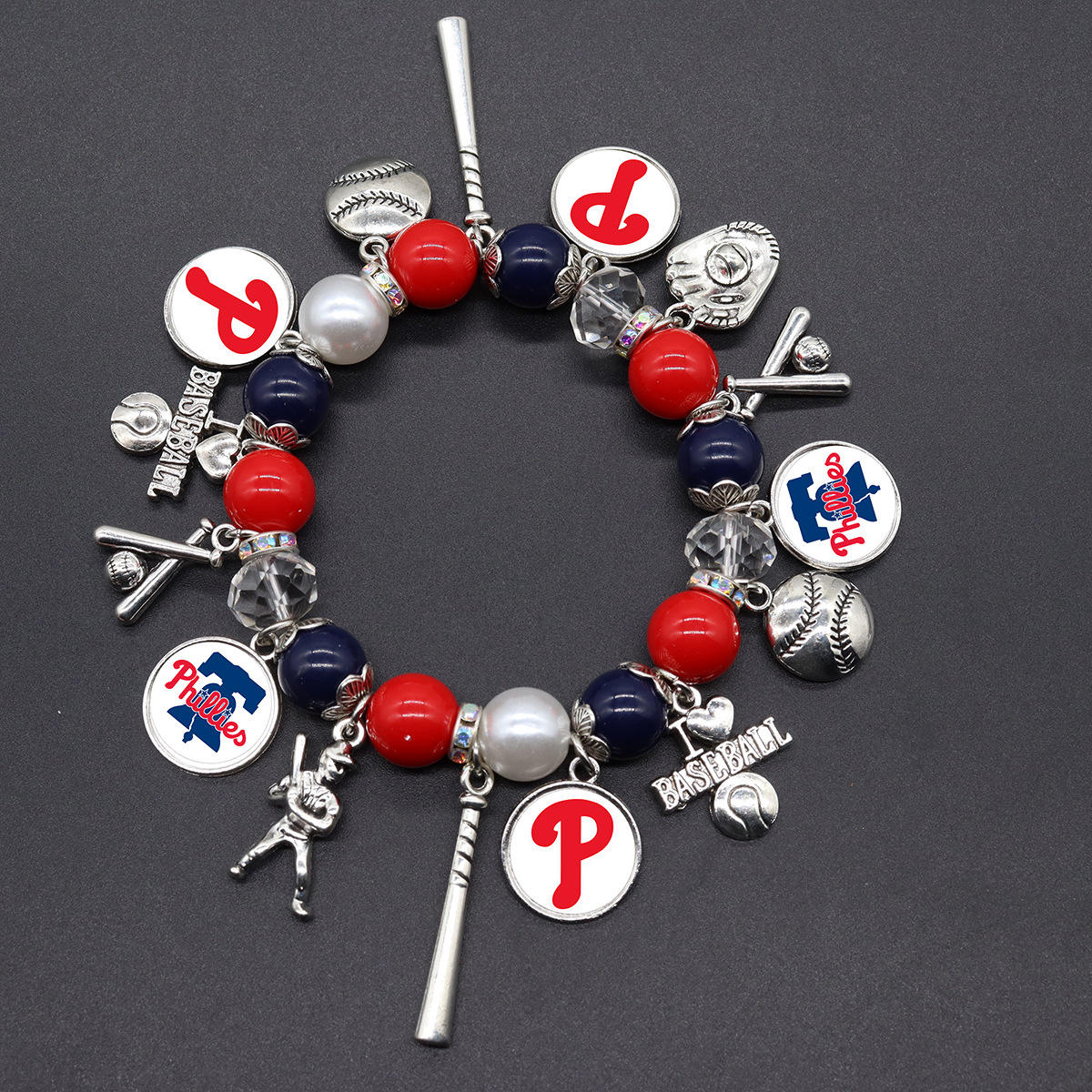 MLB Teams Charm Bracelet DDT NTL