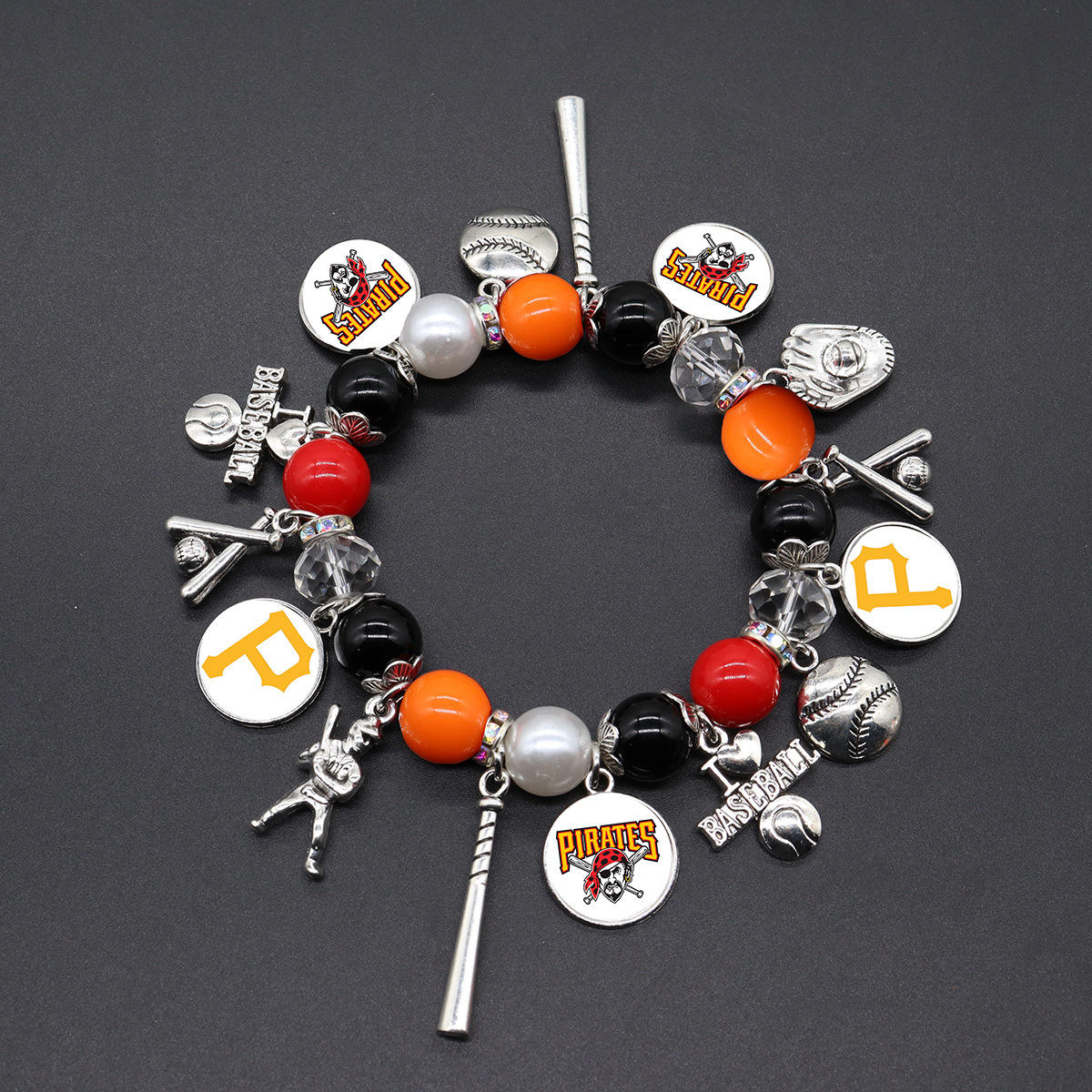 MLB Teams Charm Bracelet DDT NTL