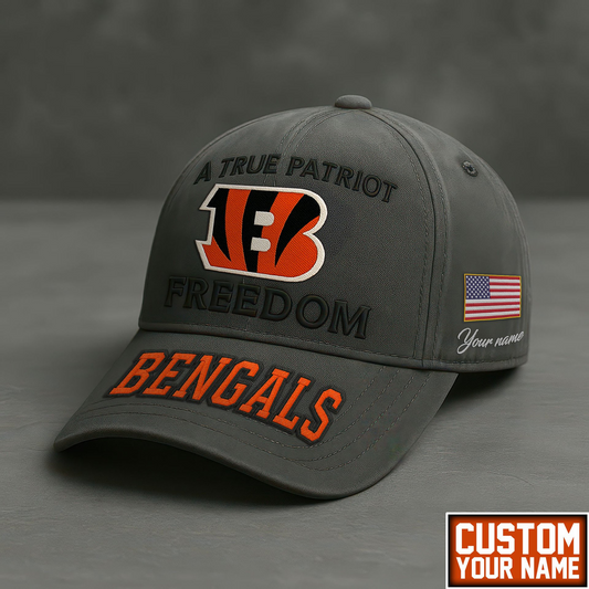 Premium CIN x NFL A True Patriot Cap TD NDT TDT