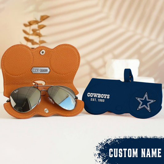Premium Leather X NFL DAL Folding Eyewear Case NDT TDT