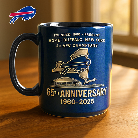 Premium NFL BUF The Anniversary Mug V1 NMD TTV