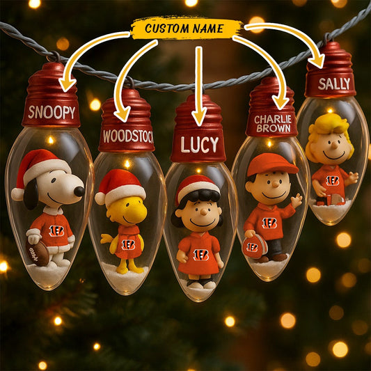 Premium NFL CIN x SNP String Lights V1 NMD NHM