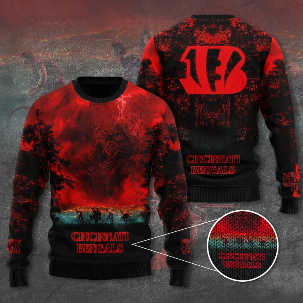 Premium NFL CIN x STGT Ugly Sweater  V1 NMD NHM