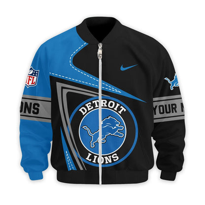 Premium NFL DET Bomber Jacket V1 NMD NHM